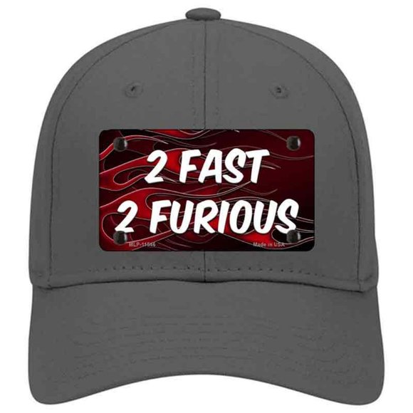 2 Fast 2 Furious Metal on Cotton Velcro Hat - Charcoal - Picture 1 of 2